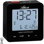 Atlanta Funkwecker Digital LCD Beleuchtung Temperatur Einfache Bedienung