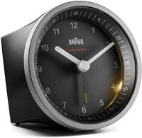 Braun Klassischer analoger Funkwecker Mitteleuropa (MEZ/GMT+1) mit Schlummerfunktion,