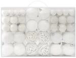 vidaXL Weihnachtskugel Set 100-tlg. Christbaumkugel Weihnachtsbaumkugel