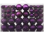 vidaXL Weihnachtskugel Set 100-tlg. Christbaumkugel Weihnachtsbaumkugel