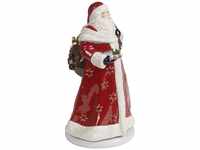 Villeroy und Boch Christmas Toys Memory Santa drehend, Santa Claus Figur mit