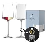 Zwiesel Glas Weinglas leicht & frisch Vivid Senses (2-er Set), filigrane Allround