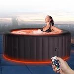 Miweba MSpa Whirlpool Outdoor Aurora | RGB LED Beleuchtung - 6 Personen Pool