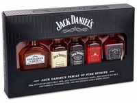 Jack Daniel's FAMILY OF FINE SPIRITS 40% Vol. 5 x 0,05l in Geschenkbox Whisky