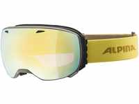 ALPINA BIG HORN Q-LITE - Verspiegelte, Kontrastverstärkende Skibrille Mit 100%