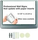 Durable T&uuml;rschild Click Sign, 149 x 105,5 mm, zum Ankleben oder Anschrauben,