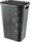 Curver W&auml;schebeh&auml;lter W&auml;schekorb W&auml;schesammler INFINITY 59L Dunkelgrau Korb
