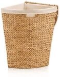 Lycce W&auml;schekorb mit Deckel 30L, Wasserhyazinthe, Eckig, Platzsparend,...