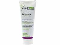 Zeolith MED Zahncreme 75 ml, Premium Xylit Zahnpasta ohne Fluorid, natürlicher