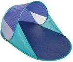 Idena 7570010 - Pop Up Strandmuschel mit UV Schutz 40+, ca. 2 x 1,2 x 0,9 m gro&szlig;,