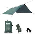 DD Hammocks Sonnensegel, 3 x 3 m, gr&uuml;n