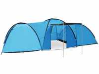 vidaXL Camping Igluzelt Reißverschlusstür Gitterfenster Campingzelt Kuppelzelt