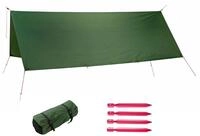AMAZONAS Ultra-Light Traveller Tarp XXL Wetterschutz wasserdicht 400 x 300 cm 980g