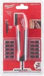 Milwaukee 4932471274 Shockwave Impact Duty Winkelaufsatz 11-teilig, Rot, 25 mm,