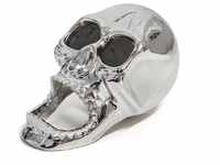 balvi Flaschenöffner The Skull Farbe Silber Schädelform Zink 8 cm