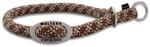 Wolters Schlupfhalsband Everest reflektierend, Farbe:Tabac/Sand, Gr&ouml;&szlig;e:30 cm x 9 mm