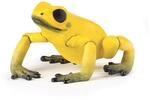 Papo - Realistische Gelber Pfeilgiftfrosch-Figur - 3 Jahre + - Kollektion Wilde Tiere