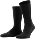 FALKE Unisex Socken Walkie Ergo, Wolle, 1 Paar, Schwarz (Black 3000), 35-36