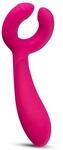 Teazers Silikon Dreifacher Vibrator Paar Vibratoren f&uuml;r Sie Klitoris und G-punkt