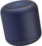 Hama 188212 Drum 2.0 mobiler Bluetooth-Lautsprecher, 3,5 W, Dunkelblau, 7 x 6,3 x 6,3