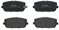 Brembo P 49 044 Bremsbelagsatz, Scheibenbremse - (4-teilig)
