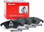 Brembo P 50 069 Bremsbelagsatz, Scheibenbremse - (4-teilig) | Kompatibel mit: