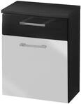 Posseik 5877 99 Unterschrank Rima, anthrazit-wei&szlig;