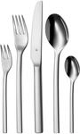 WMF Tavira Besteckset 6 Personen, 30 teilig, Monobloc-Messer, Cromargan Edelstahl