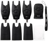 Prologic BAT+ Bite Alarm Blue Set 3+1-3 Bissanzeiger + 1 Receiver zum Angeln auf