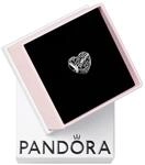 PANDORA Family Herz Charm Sterling-Silber 8,6 x 10,8 x 11,5 mm (T/H/B)
