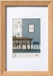 walther design Bilderrahmen eiche hell 40 x 50 cm mit Passepartout, Fiorito