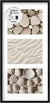 accent by nielsen Objektrahmen mit Passepartout, 23 x 50 cm, Holz (MDF), Schwarz,