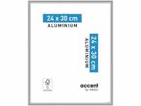 accent by nielsen Aluminium Bilderrahmen Accent, 24x30 cm, Silber