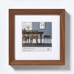 walther design Bilderrahmen 20x20 cm, eiche dunkel, Holzrahmen Fiorito EF220P