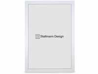 Stallmann Design Bilderrahmen New Modern | Farbe: Weiß | Größe: 13x18cm 
