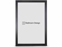 Stallmann Design Bilderrahmen New Modern | Farbe: Schwarz | Größe: 24x30cm 