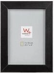 walther design BP710B Peppers Bilderrahmen, Holz, 7 x 10 cm, schwarz