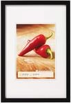 walther design Bilderrahmen schwarz 30 x 40 cm Peppers Holzrahmen BP040B