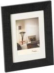 walther design Bilderrahmen schwarz 20 x 20 cm Home Holzrahmen HO220B