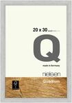 nielsen Bilderrahmen, 20 x 30 cm, Holz, Silber, Fotorahmen zum Auftstellen und