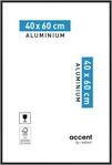 accent by nielsen Aluminium Bilderrahmen Accent, 40 x 60 cm, Schwarz