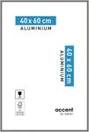 accent by nielsen Aluminium Bilderrahmen Accent, 40 x 60 cm, Grau