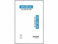 accent by nielsen Aluminium Bilderrahmen Accent, 40x60 cm, Silber Matt