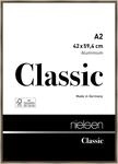 nielsen Bilderrahmen, 42 x 59,4 cm (A2), Aluminium, Walnuss matt, Posterrahmen zum