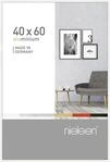 nielsen Aluminium Bilderrahmen Pixel, 40 x 60 cm, Wei&szlig;