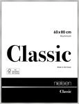 nielsen Aluminium Bilderrahmen Classic, 60 x 80 cm, Silber