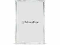 Stallmann Design Bilderrahmen my Frames 10x15 cm weiss gewischt Rahmen fuer...
