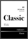 nielsen Aluminium Bilderrahmen Classic, 29,7 x 42 cm (A3), Schwarz