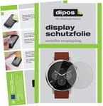 dipos I 5X Schutzfolie matt kompatibel mit Motorola Moto 360 (2019)