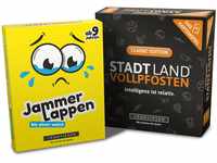 DENKRIESEN Family Pack - JAMMERLAPPEN + Stadt-Land VOLLPFOSTEN Kartenspiel -...